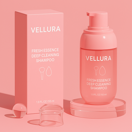 Vellura Deep-Cleaning Brush &  Sponge Shampoo