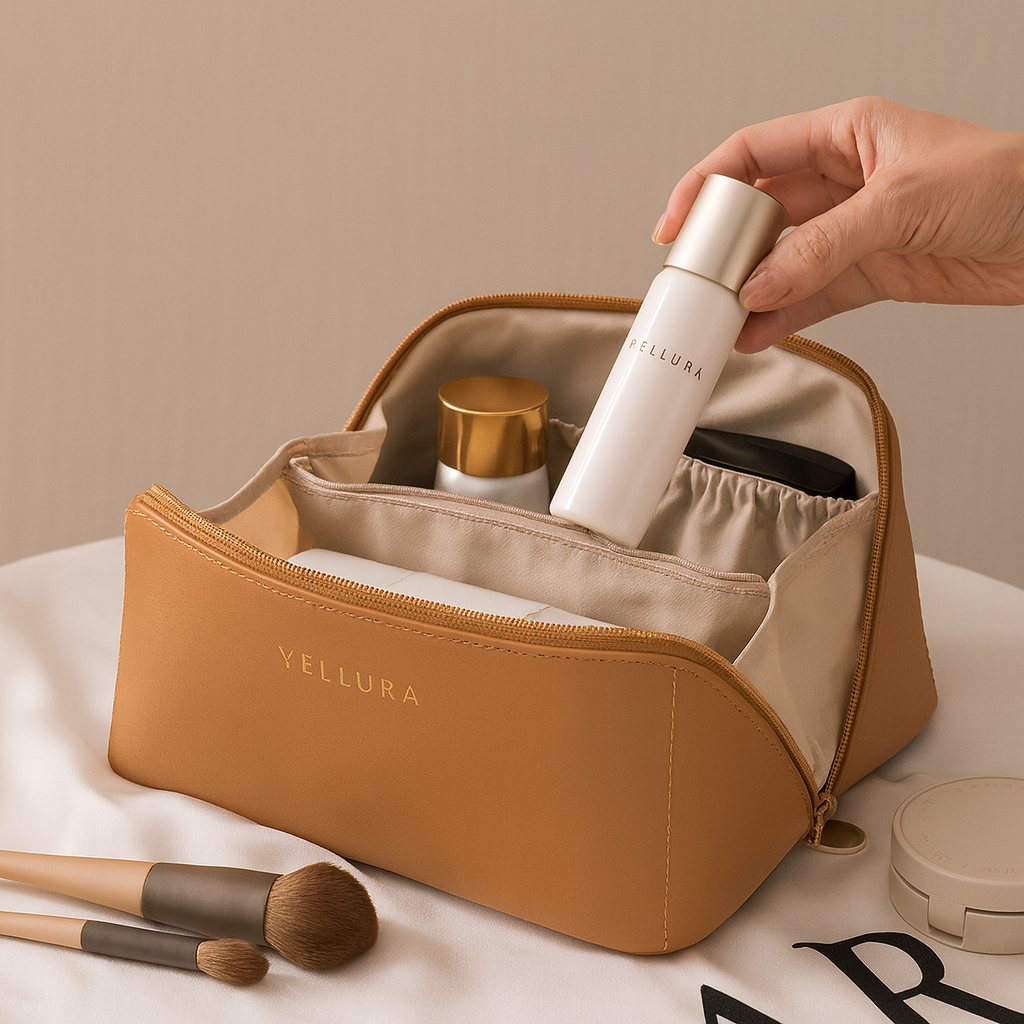 Vellura Travel Makeup Bag