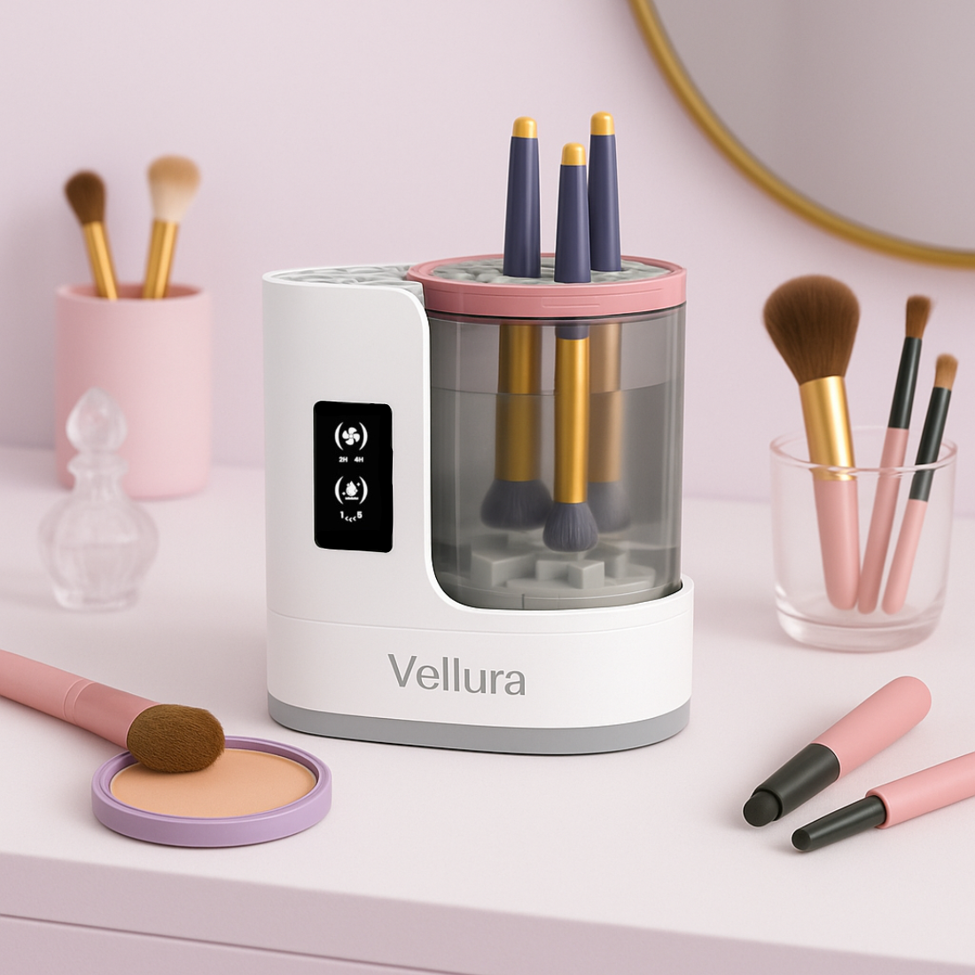 Vellura™ - Makeup Brush Cleaner.