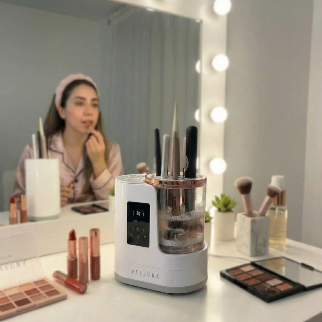 Vellura™ - Makeup Brush Cleaner.